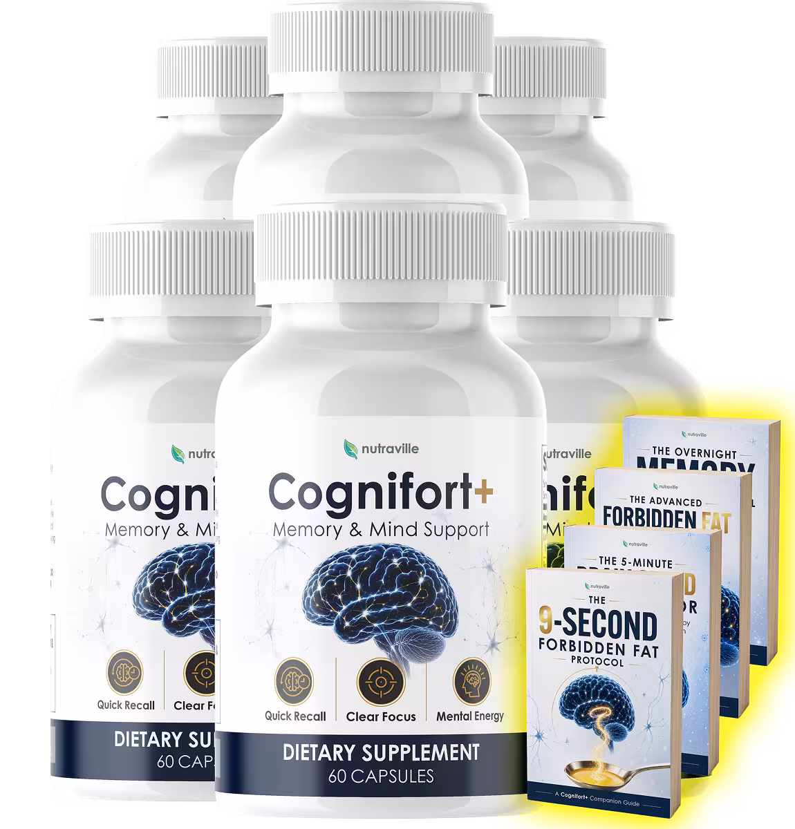 Cognifort 6 bottle official bundle